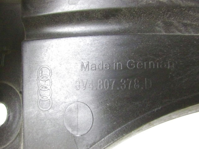 NOSILCI ZADNJEGA ODBIJACA  OEM N. 8V4807378D ORIGINAL REZERVNI DEL AUDI A3 MK3 8V 8V1 8VK 8VS 8VM 8V7 8VE 3P/5P/CABRIO (2012 -2016)DIESEL LETNIK 2015