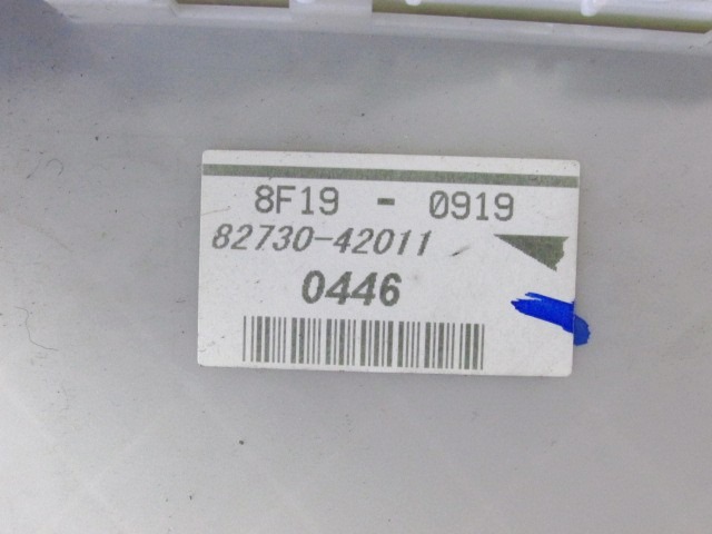 KOMPLET ODKLEPANJE IN VZIG  OEM N. 19295 KIT ACCENSIONE AVVIAMENTO ORIGINAL REZERVNI DEL TOYOTA RAV 4 A3 MK3 (2006 - 03/2009) BENZINA LETNIK 2008