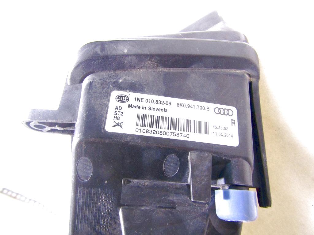 DESNA MEGLENKA OEM N. 8K0941700B ORIGINAL REZERVNI DEL AUDI A4 B8 8K2 BER/SW/CABRIO (2007 - 11/2015) DIESEL LETNIK 2014