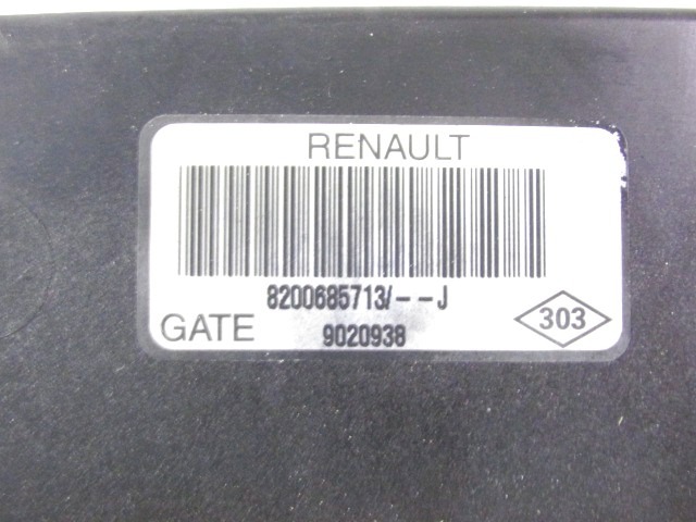 VENTILATOR HLADILNIKA OEM N. 8200685713 ORIGINAL REZERVNI DEL RENAULT CLIO BB CB MK2 R / CLIO STORIA (05/2001 - 2012) BENZINA/GPL LETNIK 2008