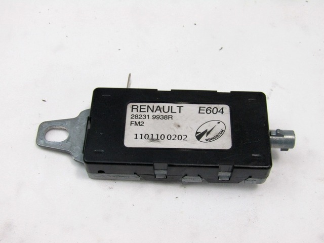 OJACEVALEC / ANTENA OEM N. 282319938R ORIGINAL REZERVNI DEL RENAULT KOLEOS HY MK1 (2008 - 2011) DIESEL LETNIK 2011