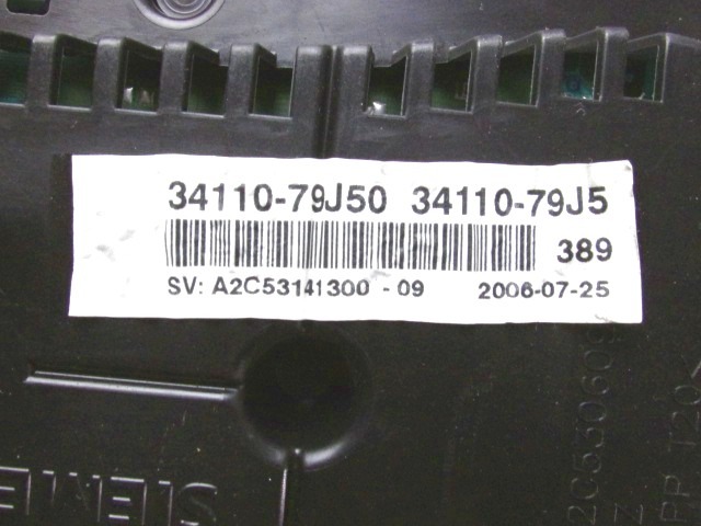 KILOMETER STEVEC OEM N. 34110-79J50 ORIGINAL REZERVNI DEL FIAT SEDICI FY (2006 - 4/2009) DIESEL LETNIK 2007