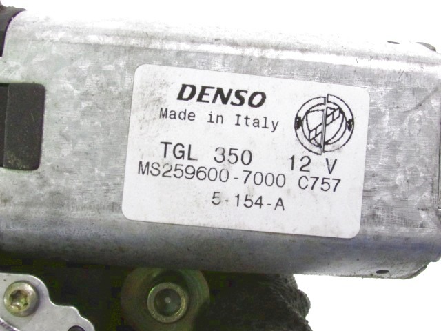 MOTORCEK ZADNJEGA BRISALCA OEM N. MS259600-7000 ORIGINAL REZERVNI DEL FIAT PANDA 169 (2003 - 08/2009) BENZINA LETNIK 2005