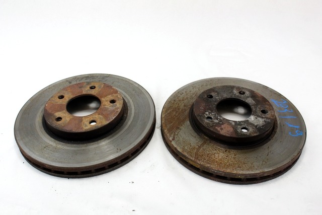 SPREDNJI ZAVORNI DISKI OEM N. 402063Y502 ORIGINAL REZERVNI DEL NISSAN X-TRAIL T30 (2001 - 08/2007) DIESEL LETNIK 2003