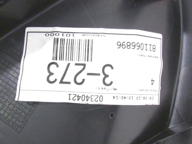 NOTRANJA OBLOGA SPREDNJIH VRAT OEM N. PNADTADA4B8SW5P ORIGINAL REZERVNI DEL AUDI A4 B8 8K2 BER/SW/CABRIO (2007 - 11/2015) DIESEL LETNIK 2010