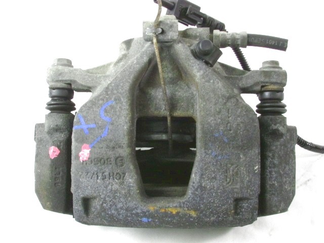 SPREDNJE LEVE ZAVORNE CELJUSTI  OEM N. 77363933 ORIGINAL REZERVNI DEL FIAT DOBLO 263 MK2 (2009 -2015)DIESEL LETNIK 2012