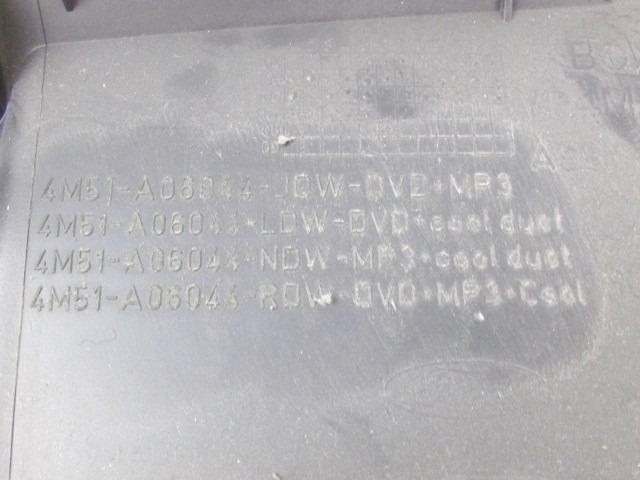 PREDAL ZA DOKUMENTE OEM N. 4M51-A06044-CEW ORIGINAL REZERVNI DEL FORD FOCUS DA HCP DP MK2 BER/SW (2005 - 2008) DIESEL LETNIK 2007