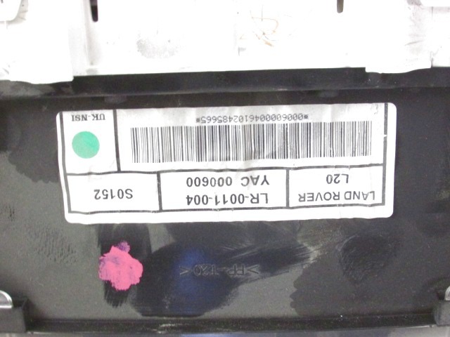 KILOMETER STEVEC OEM N. YAC000600 ORIGINAL REZERVNI DEL LAND ROVER FREELANDER L314 R 3/5 PORTE (2000 - 2006) DIESEL LETNIK 2000