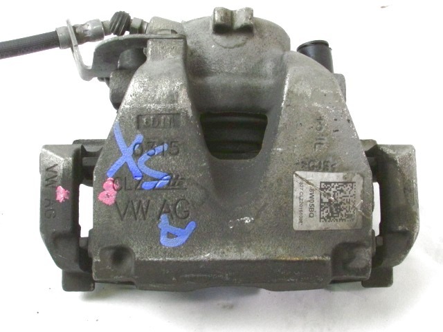 SPREDNJE LEVE ZAVORNE CELJUSTI  OEM N. 8W05BQ ORIGINAL REZERVNI DEL AUDI A4 B9 BER/SW/ALLROAD (2015 - 2019)DIESEL LETNIK 2016