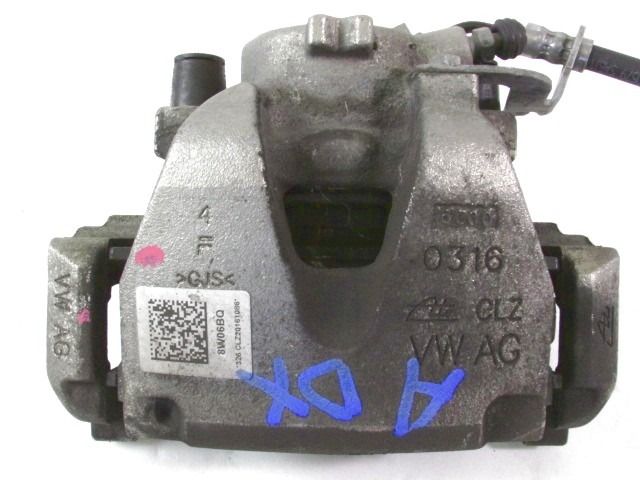 SPREDNJE DESNE ZAVORNE CELJUSTI  OEM N. 8W0615124  ORIGINAL REZERVNI DEL AUDI A4 B9 BER/SW/ALLROAD (2015 - 2019)DIESEL LETNIK 2016