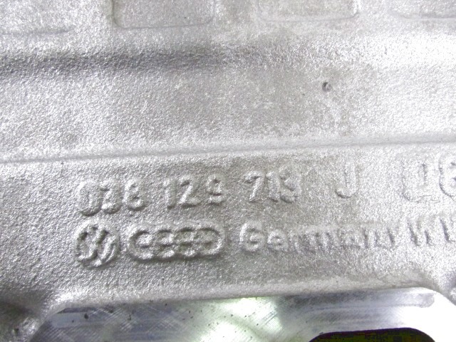 SESALNI KOLEKTOR OEM N. 038129713J ORIGINAL REZERVNI DEL VOLKSWAGEN NEW BEETLE 9C1 1C1 1Y7 (1999 - 2006) DIESEL LETNIK 2004