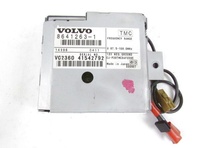 OJACEVALEC / ANTENA OEM N. 8641263 ORIGINAL REZERVNI DEL VOLVO XC90 275 MK1 (2002 - 2014)DIESEL LETNIK 2005