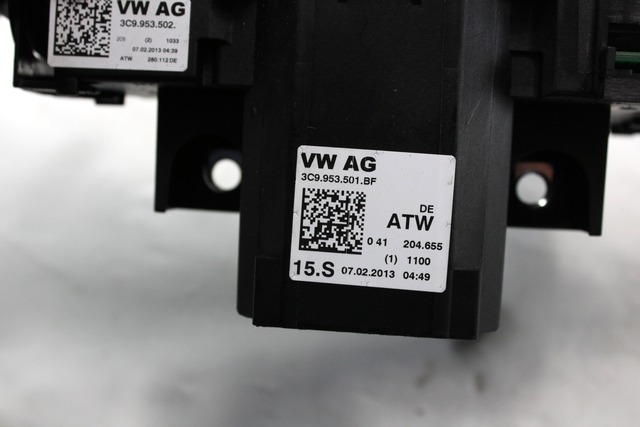 KRMILO SMERNIKI OEM N. 3C9953501BF ORIGINAL REZERVNI DEL VOLKSWAGEN PASSAT B7 362 365 BER/SW (10/2010 - 2015)DIESEL LETNIK 2013