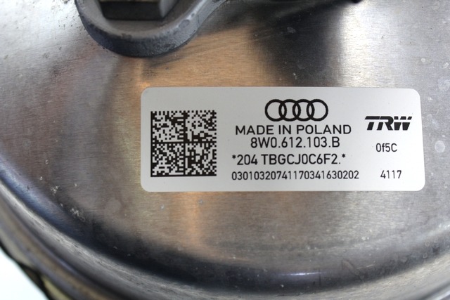 SERVO OJACEVALNIK ZAVOR S PUMPO OEM N. 8W0612103B ORIGINAL REZERVNI DEL AUDI A4 B9 BER/SW/ALLROAD (2015 - 2019)DIESEL LETNIK 2016