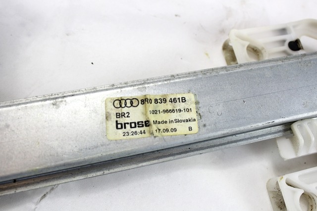 MEHANIZEM DVIGA ZADNJIH STEKEL  OEM N. 8K0959811A ORIGINAL REZERVNI DEL AUDI Q5 8R B8 (10/2008 - 06/2012) DIESEL LETNIK 2009