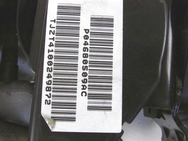 VARNOSTNI PAS OEM N. P04680509AC ORIGINAL REZERVNI DEL CHRYSLER VOYAGER/GRAN VOYAGER RG RS MK4 (2001 - 2007) DIESEL LETNIK 2002