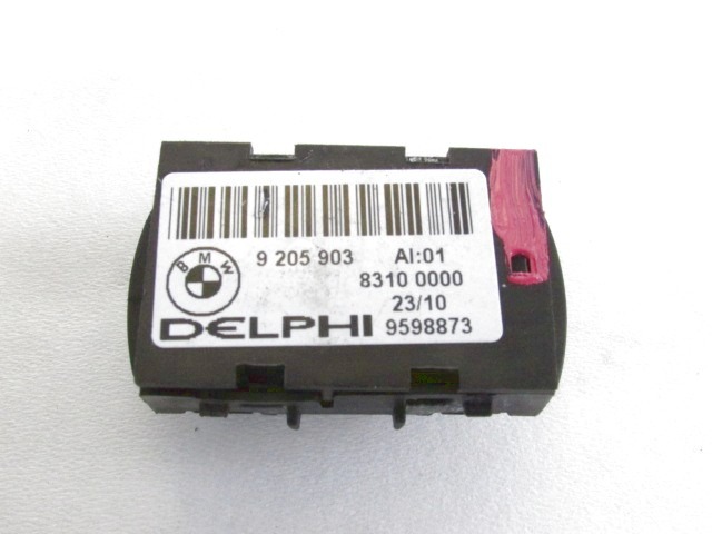 STIKALO ELEKTRICNIH SEDEZEV OEM N. 9205903 ORIGINAL REZERVNI DEL BMW SERIE 3 BER/SW/COUPE/CABRIO E90/E91/E92/E93 LCI R (2009 - 2012) DIESEL LETNIK 2010