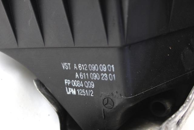 FILTAR ZRAKA OEM N. A6120900901 ORIGINAL REZERVNI DEL MERCEDES CLASSE ML W163 (1997 - 2006) DIESEL LETNIK 2004