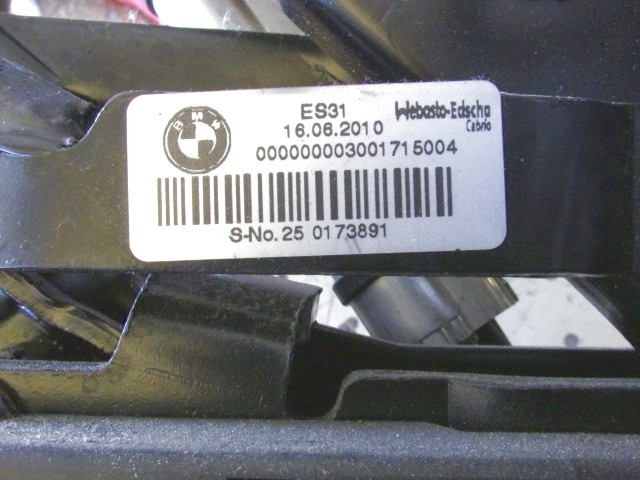 AMORTIZERJI PRTLJAZNIH VRAT  OEM N. 54377203116 ORIGINAL REZERVNI DEL BMW SERIE 3 BER/SW/COUPE/CABRIO E90/E91/E92/E93 LCI R (2009 - 2012) DIESEL LETNIK 2010