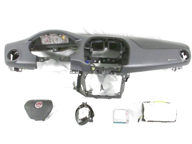 KIT AIRBAG KOMPLET OEM N. 26603 KIT AIRBAG COMPLETO ORIGINAL REZERVNI DEL FIAT BRAVO 198 (02/2007 - 2010) DIESEL LETNIK 2009