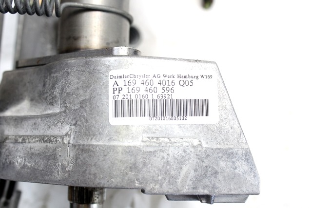 VOLANSKI DROG OEM N. A1694604016 ORIGINAL REZERVNI DEL MERCEDES CLASSE A W169 5P C169 3P (2004 - 04/2008) DIESEL LETNIK 2008