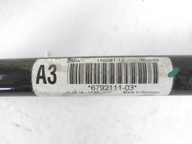 SPREDNJI STABILIZATOR OEM N. 6792111 ORIGINAL REZERVNI DEL BMW SERIE 1 BER/COUPE F20/F21 (2011 - 2015) DIESEL LETNIK 2014