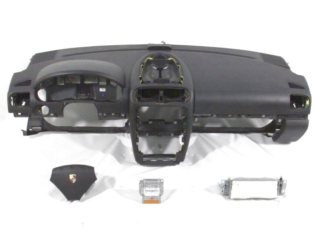 KIT AIRBAG KOMPLET OEM N. 7L0959655 ORIGINAL REZERVNI DEL PORSCHE CAYENNE 9PA MK1 R (2008-2010)BENZINA LETNIK 2008