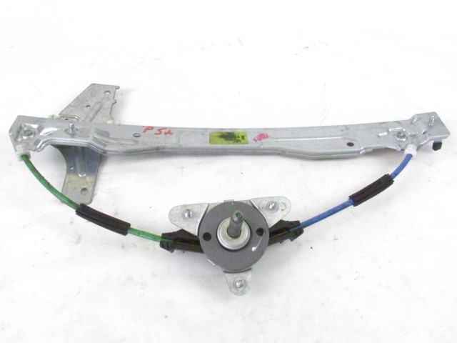 ROCNI SISTEM ZA DVIGOVANJE ZADNJEGA STEKLA  OEM N. 9681272180 ORIGINAL REZERVNI DEL CITROEN C3 PICASSO MK1 (2009 - 2012) BENZINA LETNIK 2010