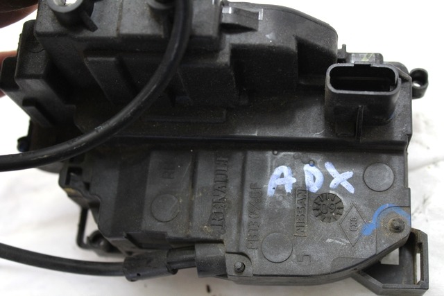 CENTRALNI ZAKLEP SPREDNJIH VRAT  OEM N. 8200300125 ORIGINAL REZERVNI DEL RENAULT CLIO BR0//1 CR0/1 KR0/1 MK3 R (05/2009 - 2013) BENZINA/GPL LETNIK 2010