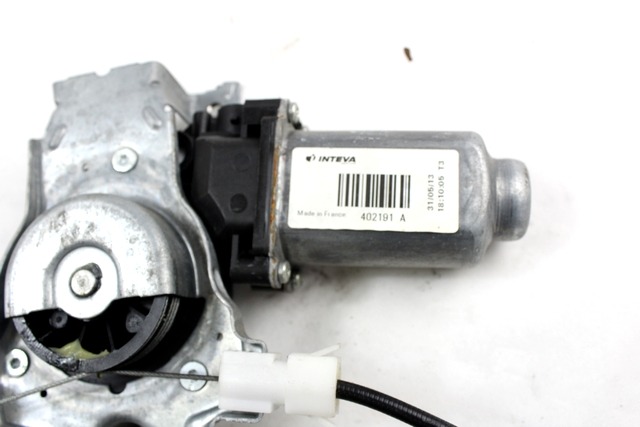 MEHANIZEM DVIGA ZADNJIH STEKEL  OEM N. 11758 SISTEMA ALZACRISTALLO PORTA POSTERIORE ELETT ORIGINAL REZERVNI DEL NISSAN QASHQAI J10E (03/2010 - 2013) DIESEL LETNIK 2013