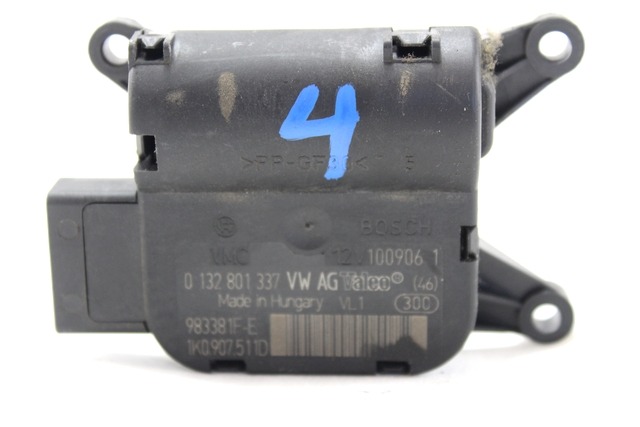 MOTORCEK OGREVANJA OEM N. 1K0907511D ORIGINAL REZERVNI DEL AUDI A3 MK2 8P 8PA 8P1 (2003 - 2008)DIESEL LETNIK 2006