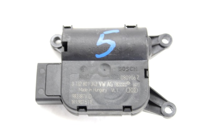 MOTORCEK OGREVANJA OEM N. 1K1907511E ORIGINAL REZERVNI DEL AUDI A3 MK2 8P 8PA 8P1 (2003 - 2008)DIESEL LETNIK 2006