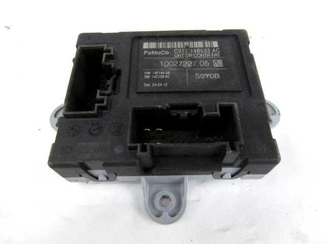 RACUNALNIK VRAT IN STEKEL OEM N. CV1T-14B533-AC ORIGINAL REZERVNI DEL FORD BMAX JK (2012 - 2018)DIESEL LETNIK 2013