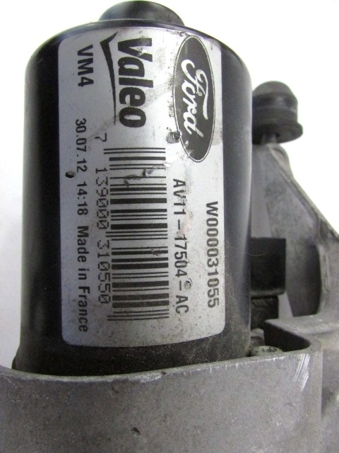 MOTORCEK PREDNJIH BRISALCEV OEM N. AV11-17504-AC ORIGINAL REZERVNI DEL FORD BMAX JK (2012 - 2018)DIESEL LETNIK 2013