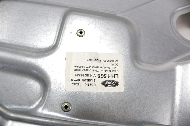 MEHANIZEM DVIGA SPREDNJIH STEKEL  OEM N. 18303 SISTEMA ALZACRISTALLO PORTA ANTERIORE ELETTR ORIGINAL REZERVNI DEL FORD FOCUS DA HCP DP MK2 R BER/SW (2008 - 2011) BENZINA LETNIK 2008