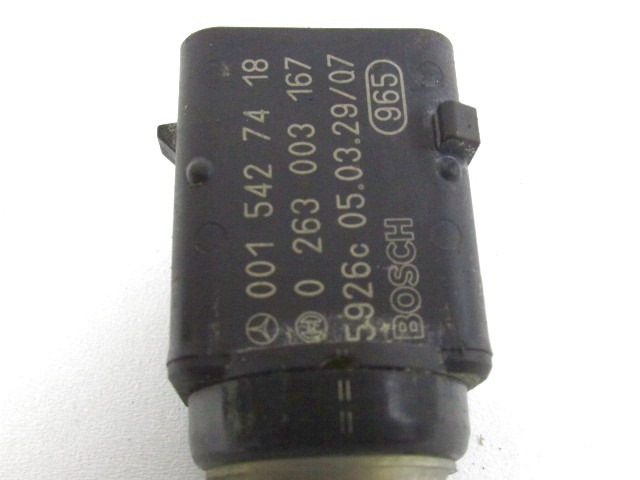 PARKIRNI SENZORJI OEM N. 15427418 ORIGINAL REZERVNI DEL MERCEDES CLASSE E W211 S211 BER/SW (03/2002 - 05/2006) DIESEL LETNIK 2005