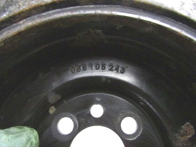 JERMENICA MOTORNE GREDI OEM N. 03G105243 ORIGINAL REZERVNI DEL VOLKSWAGEN CADDY 2KB 2KJ 2CB 2CJ MK3 (2004 - 2010)DIESEL LETNIK 2007