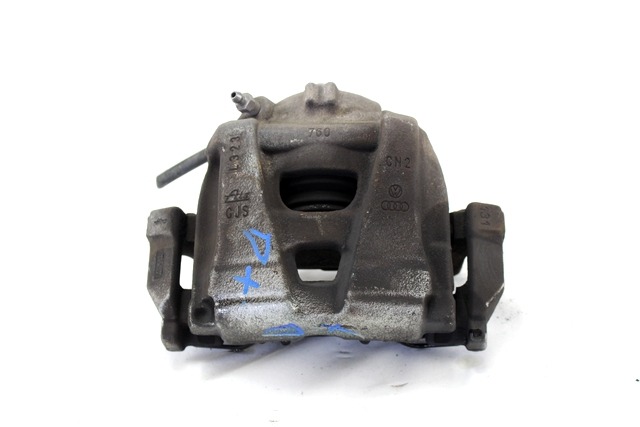 SPREDNJE DESNE ZAVORNE CELJUSTI  OEM N. 5N0615124 ORIGINAL REZERVNI DEL VOLKSWAGEN TIGUAN 5N MK1 (2007 - 2011)DIESEL LETNIK 2010