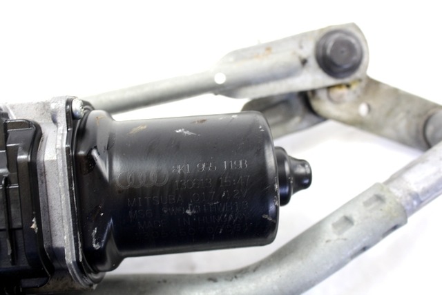 MOTORCEK PREDNJIH BRISALCEV OEM N. 8K1955119B ORIGINAL REZERVNI DEL AUDI A4 B8 8K2 BER/SW/CABRIO (2007 - 11/2015) DIESEL LETNIK 2013