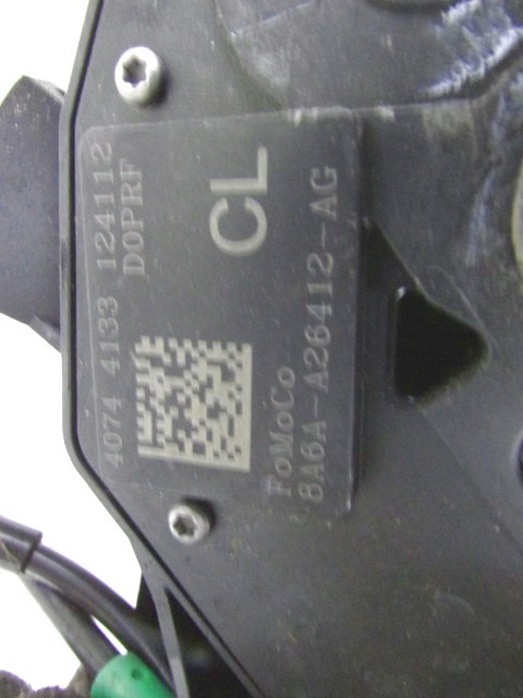 CENTRALNO ZAKLEPANJE ZADNJIH DESNIH VRAT OEM N. 8A6A-A26412-AG ORIGINAL REZERVNI DEL FORD FIESTA CB1 CNN MK6 (09/2008 - 11/2012) DIESEL LETNIK 2011