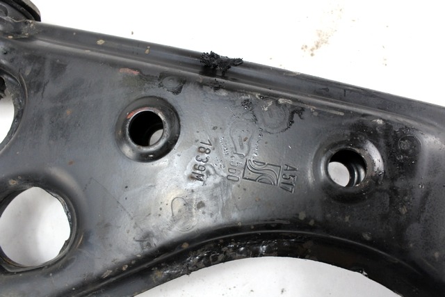 SPREDNJA LEVA ROKA  OEM N. 51895367 ORIGINAL REZERVNI DEL FIAT GRANDE PUNTO 199 (2005 - 2012) DIESEL LETNIK 2009