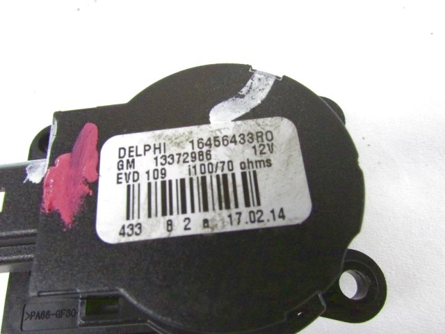 MOTORCEK OGREVANJA OEM N. 13372986 ORIGINAL REZERVNI DEL OPEL MOKKA J13 (2012 - 2015)DIESEL LETNIK 2014