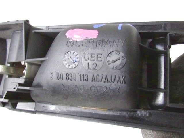 NOTRANJA KLJUKA  OEM N. 3B0839113AG ORIGINAL REZERVNI DEL VOLKSWAGEN GOLF IV 1J1 1E7 1J5 MK4 BER/SW (1998 - 2004) DIESEL LETNIK 1999