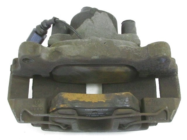 SPREDNJE LEVE ZAVORNE CELJUSTI  OEM N. 1K0615123E ORIGINAL REZERVNI DEL VOLKSWAGEN GOLF V 1K1 1K5 MK5 BER/SW (02/2004-11/2008) DIESEL LETNIK 2008