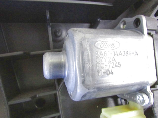 MEHANIZEM DVIGA ZADNJIH STEKEL  OEM N. 8A61-14A389-A ORIGINAL REZERVNI DEL FORD FIESTA CB1 CNN MK6 (09/2008 - 11/2012) DIESEL LETNIK 2010