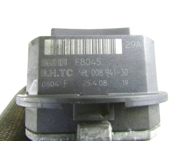 REGULATOR PREZRACEVANJA OEM N. 5HL008941 ORIGINAL REZERVNI DEL MERCEDES CLASSE C W204 BER/SW (2007 - 2011) DIESEL LETNIK 2008