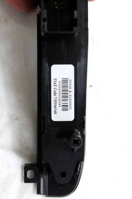 STIKALO VARNOSTNIH ZMIGAVCEV  OEM N. 735506948 ORIGINAL REZERVNI DEL FIAT PUNTO 199 MK3 (2011 - 2017)DIESEL LETNIK 2014