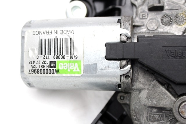 MOTORCEK ZADNJEGA BRISALCA OEM N. 13227418 ORIGINAL REZERVNI DEL OPEL INSIGNIA A G09 (2008 - 2017)DIESEL LETNIK 2010