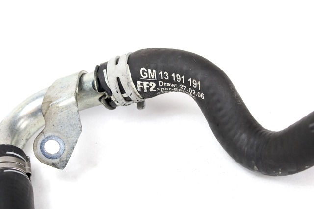 CEVI ZA HLADILNO VODO / NAPELJAVE OEM N. 13191191 ORIGINAL REZERVNI DEL OPEL CORSA D S07 (2006 - 2011) DIESEL LETNIK 2007