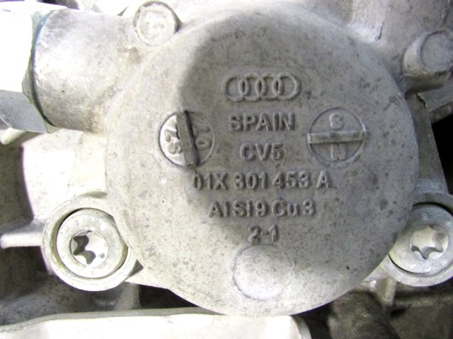 ROCNI MENJALNIK OEM N. 01X301315G ORIGINAL REZERVNI DEL AUDI A4 B7 8EC 8ED 8HE BER/SW/CABRIO (2004 - 2007) DIESEL LETNIK 2007